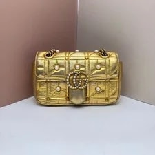 Gucci GG Marmont Quilt Embellished 2