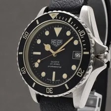 Heuer — [Early Model] Heuer 1000 Professional 980.013 Quartz Diver From Japan — Watch — resale