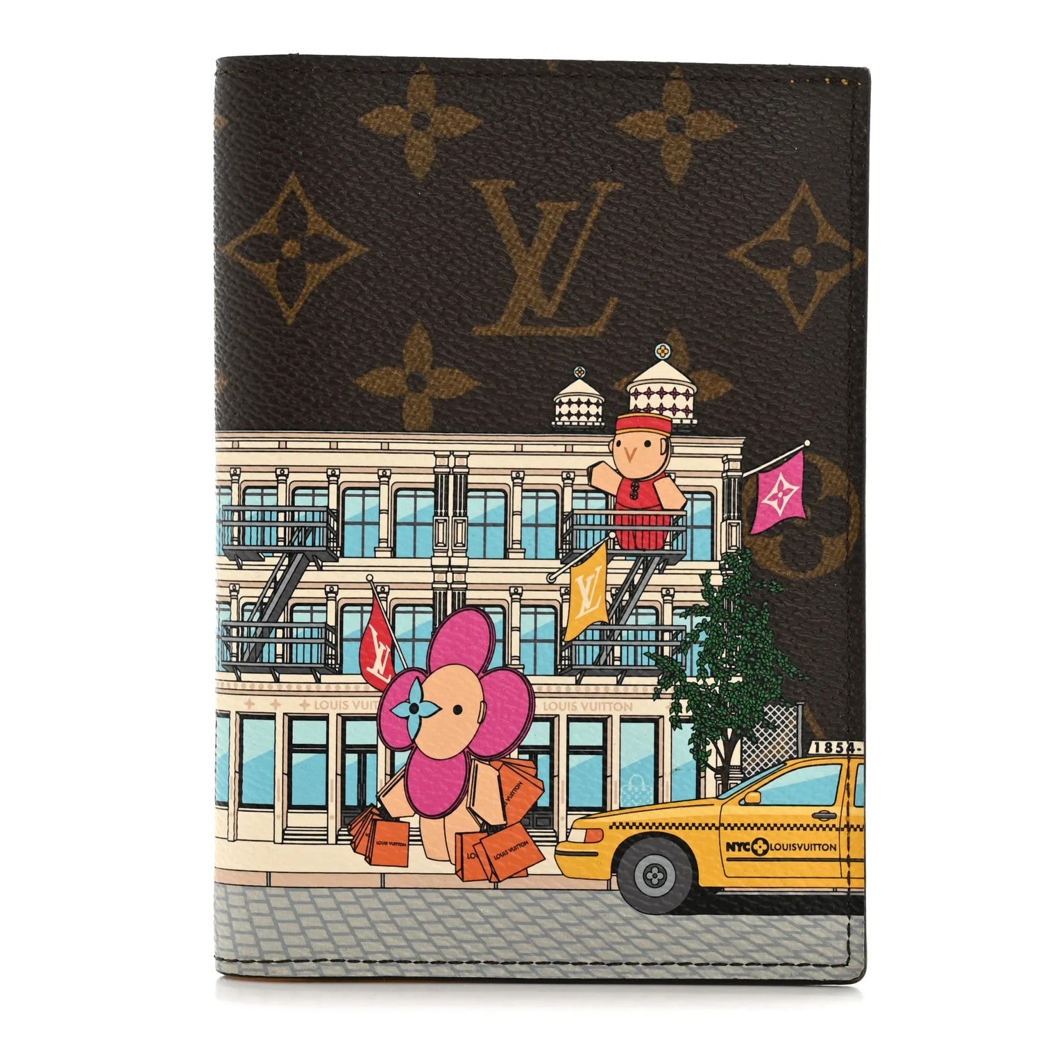Louis Vuitton — 2022 Christmas Animation New York Soho Passport Cover — Accessory — resale