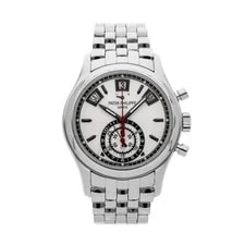 Patek Philippe — Patek Philippe Annual Calendar Chronograph Steel Auto 40mm Bracelet 5960/1A-001 — Watch — resale