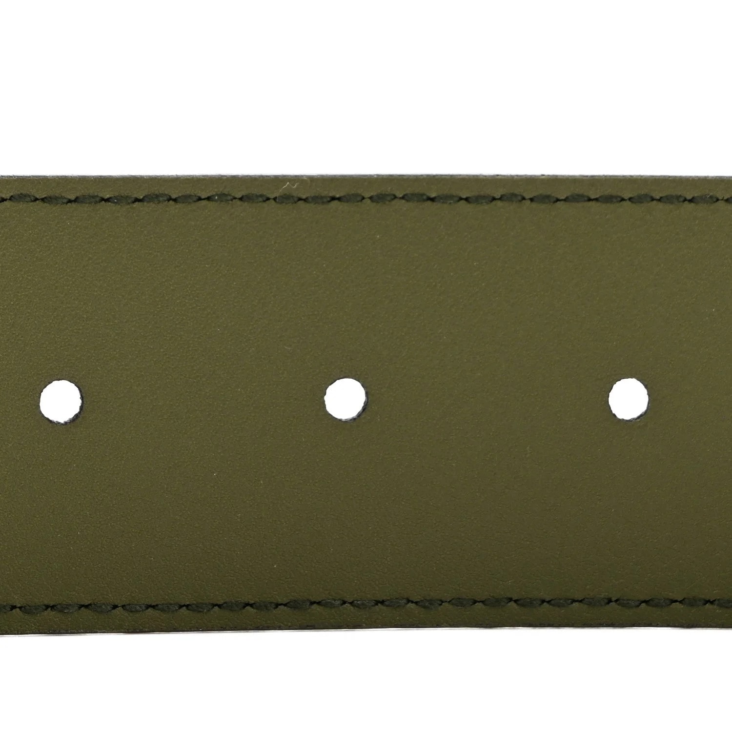 Azalea Enamel Monochrome Double G 40mm Belt 75 30 Military 4