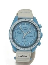 Omega — Omega QZ SO33L100 43mm Blue Dial #2nW4150 — Watch — resale