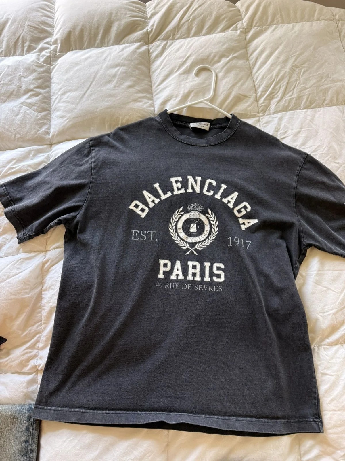 Balenciaga — Balenciaga Paris Oversized Fit Shirt — streetwear — resale