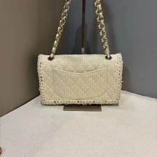 Chanel Classic Medium Flap Crossbody Fringe Trim 2