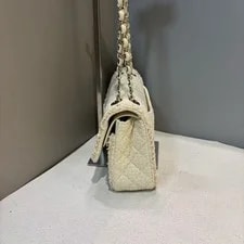 Chanel Classic Medium Flap Crossbody Fringe Trim 3
