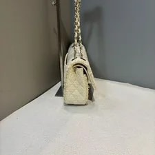 Chanel Classic Medium Flap Crossbody Fringe Trim 4