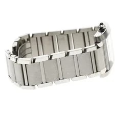 Cartier Tank Française MM WSTA0005 25mm SS Beige Dial Quartz #C4167 4
