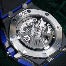 Audemars Piguet Royal Oak Offshore Chronograph Blue Black Full SET 26420CE 3