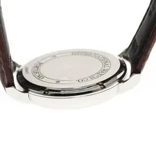 IWC Portofino IW356307 39mm SS Leather Silver Dial Automatic Date #C497 4
