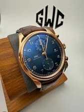 IWC — IWC Schaffhausen Portugiese Bucherer Blue IW390305 42mm Rose Gold Limited 88 PCs — Watch — resale
