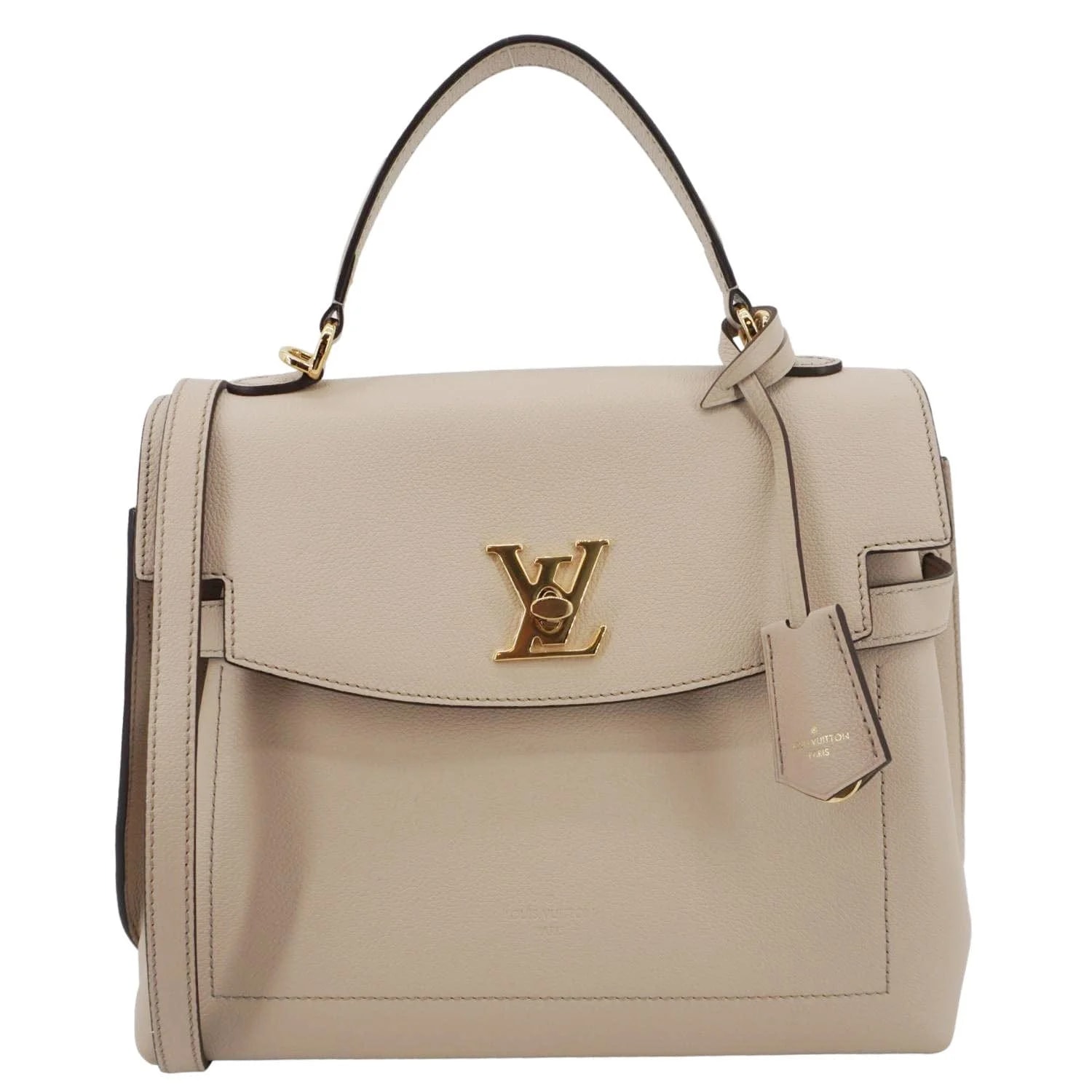 Louis Vuitton — Louis Vuitton Lockme Ever Greige — Handbag — deal