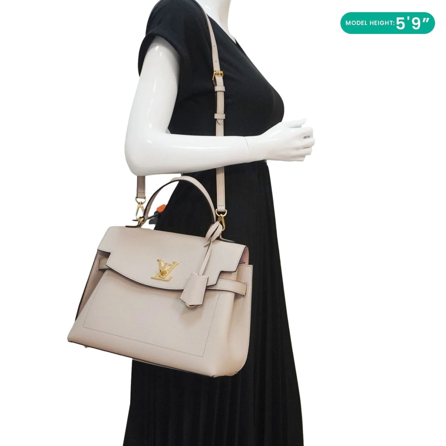 Louis Vuitton Lockme Ever Greige 2