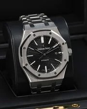 Audemars Piguet Royal Oak Selfwinding [2018 Complete] 41MM Black Dial Stainless 4