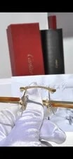 Cartier Nose Bridge Diamond Spare Part Piccadilly Glasses Rimless Adjust 4