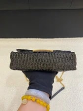 Authentic Fendi Mini Baguette Beaded Thread Fabric eBay 2