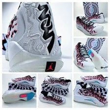 Air Jordan US 12.5 Ice Nike Basketball Zion New 3