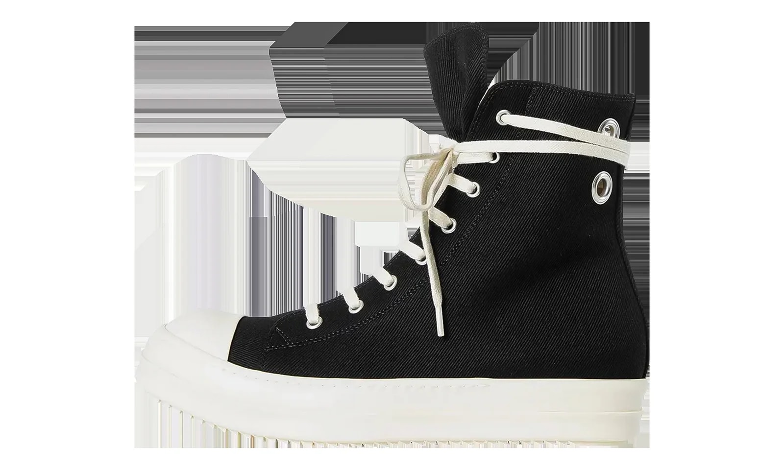 Rick Owens DRKSHDW — Concordians Overdyed High Top " Milk" DU02E7800 DOES1 911 — Sneaker — resale