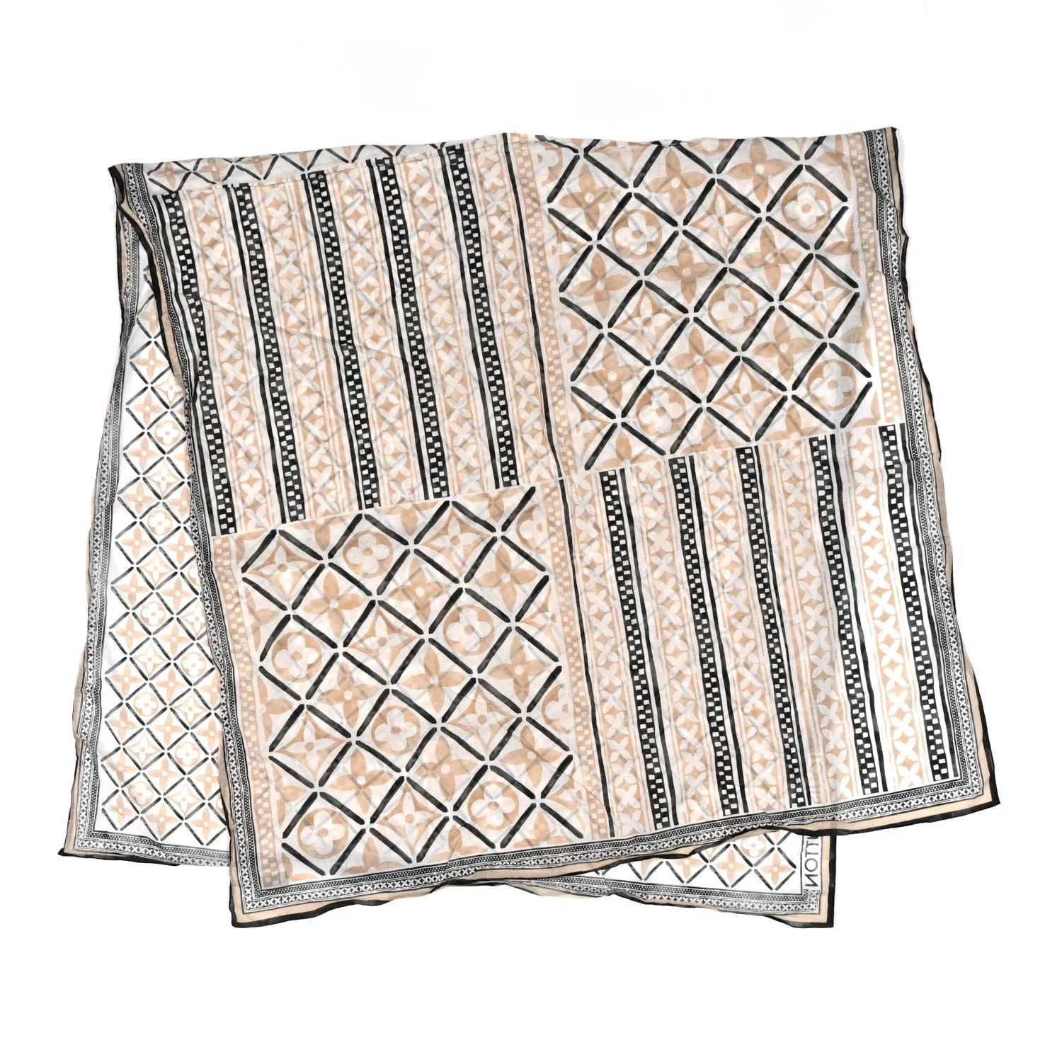 Cotton Tile Scarf 2