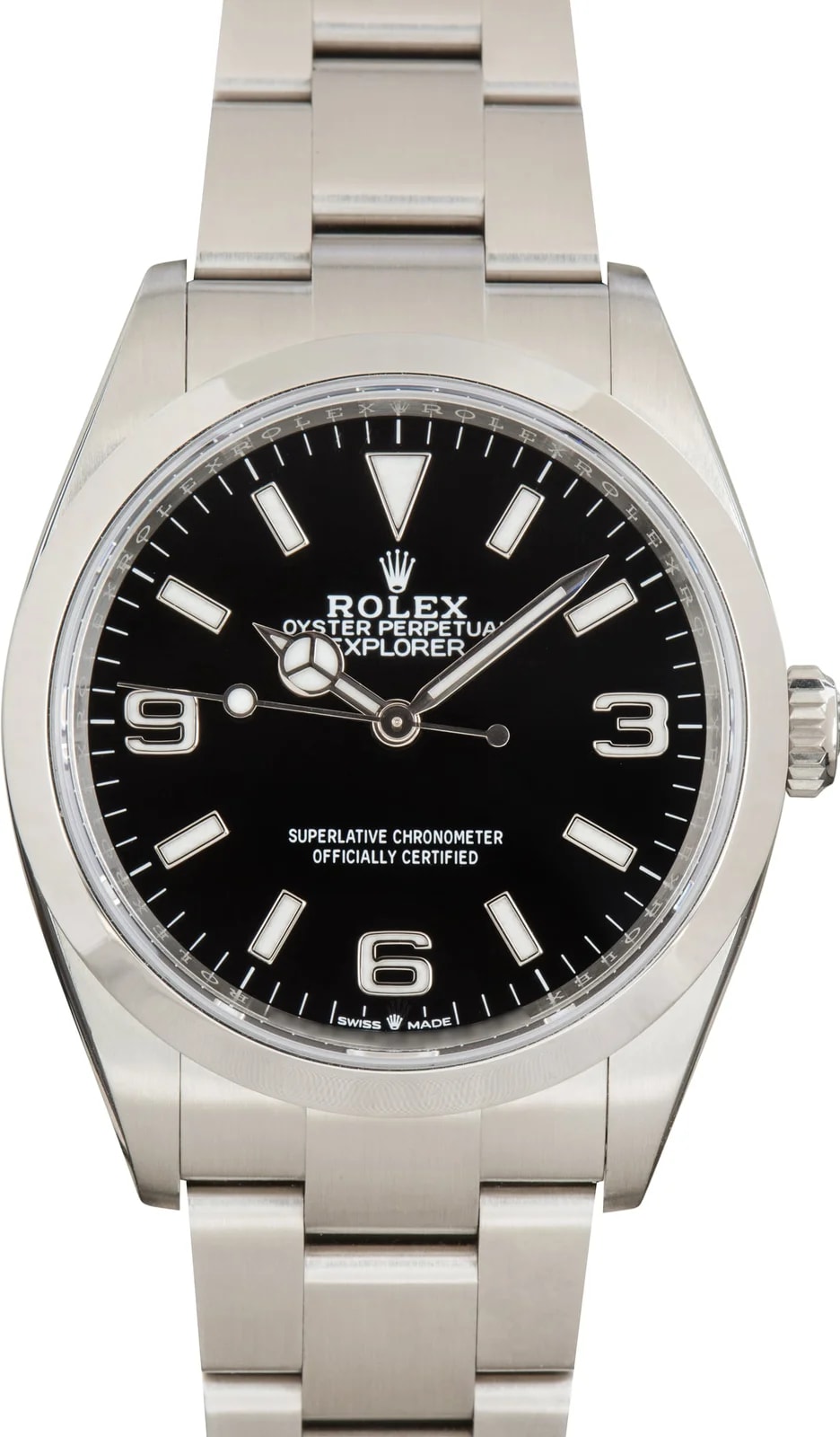 Rolex — Rolex Explorer Ref 124270 Black Dial Stainless Steel — Watch — resale