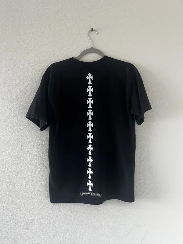 Chrome Hearts — Hearts Spine Cross T-Shirt — streetwear — resale