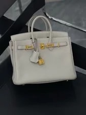 Hermès — Auth Hermès Birkin 25 Beton Collector — Handbag — resale