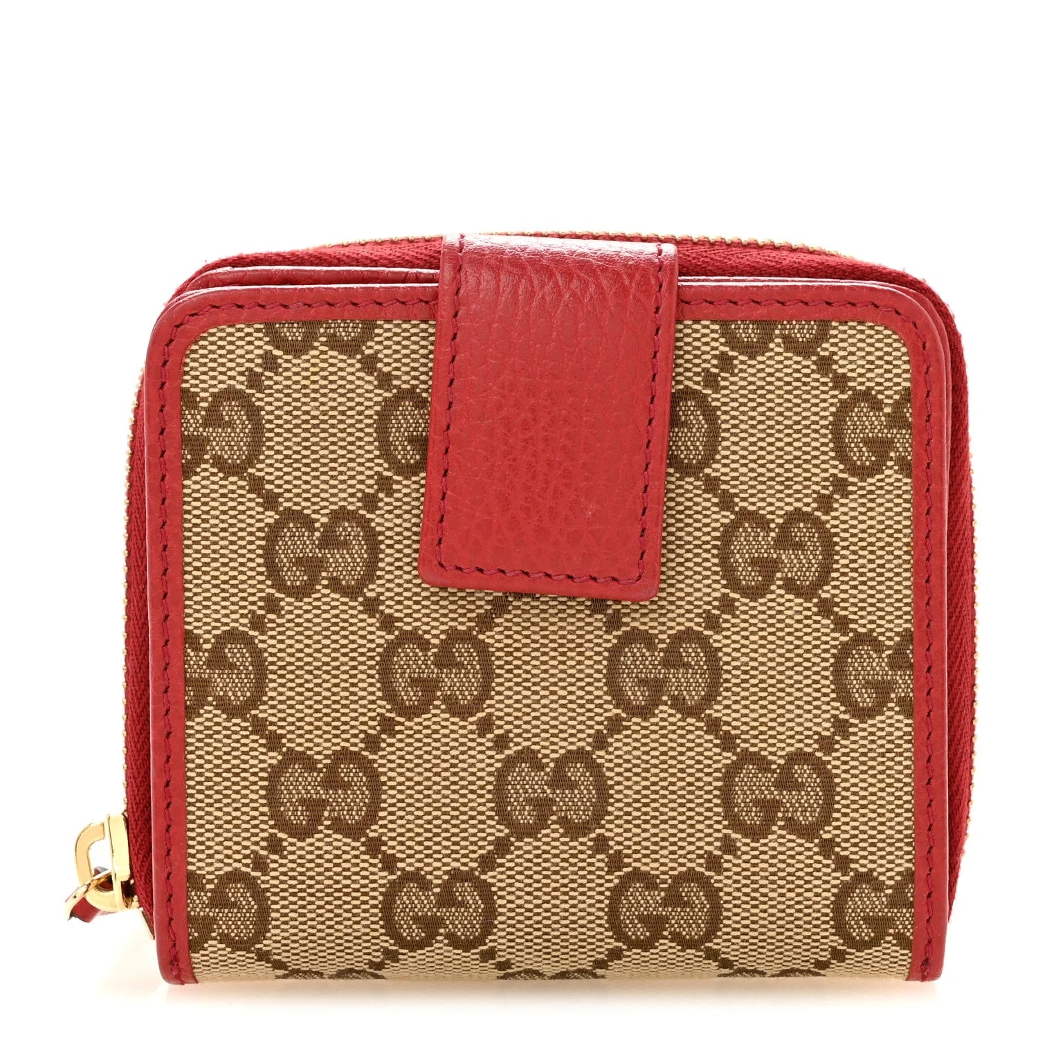 Gucci — Dollar Zip Around French Flap Wallet — Accessory — resale