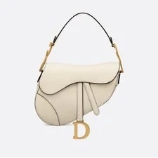 Dior — Dior Saddle Flap Closure Grain Saddle - Very Good #QPTJF1 — Handbag — resale