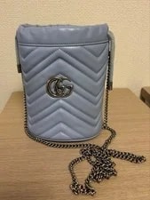 Gucci GG Marmont Mini Bucket Chain Strap 2
