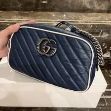Gucci Marmont Quilted Logo Camera 3