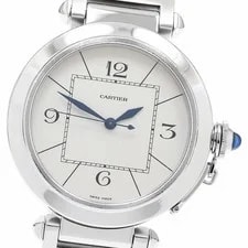 Cartier Pasha 42MM W31072M7 Automatic Beige Box Papers 2