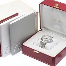 Cartier Pasha 42MM W31072M7 Automatic Beige Box Papers 3