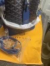 Goyard / Zip Closure W/ Strap & Dust 2