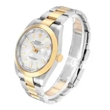 2019 Rolex 41mm DateJust 18K Gold / Steel With Silver Dial. (Ref. 126303) 4