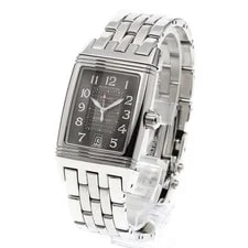 Jaeger-LeCoultre — Jaeger-lecoultre Reverso Grande Taille Polaris 290.8.60 27mm SS Gray #C2730 — Watch — resale