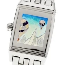 Jaeger-lecoultre Reverso Grande Taille Polaris 290.8.60 27mm SS Gray #C2730 2