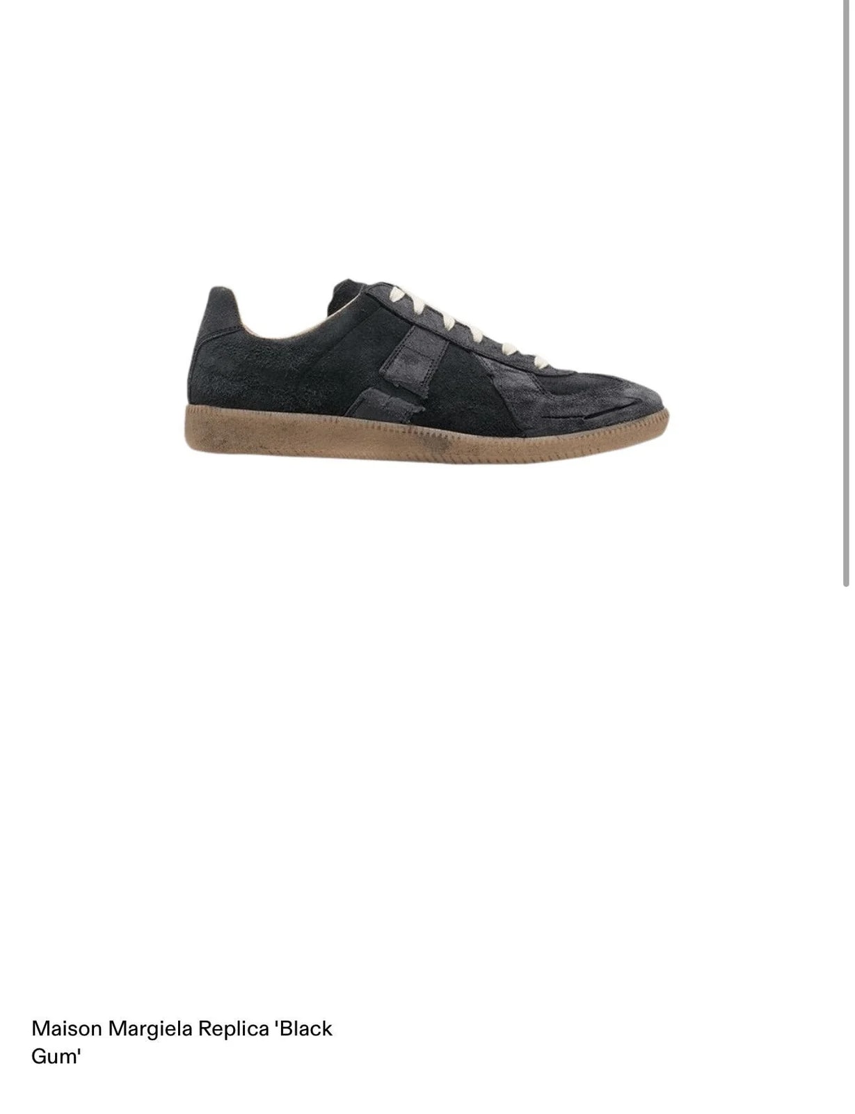Maison Margiela — Pre-distressed Maison Margiela Replica GAT Gum — Sneaker — resale