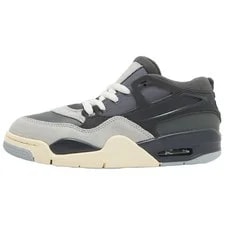 [FQ7939-002] -- Jordan Air 4 RM Grey舒适 中帮 复古篮球鞋 男款 灰色 4