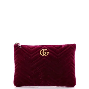 Gucci — GG Marmont Pouch Matelasse — Accessory — resale