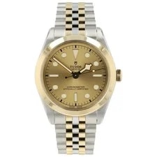 Tudor — Tudor Black Bay Champagne Dial Yellow Gold and Steel 36mm Automatic 78643 — Watch — resale