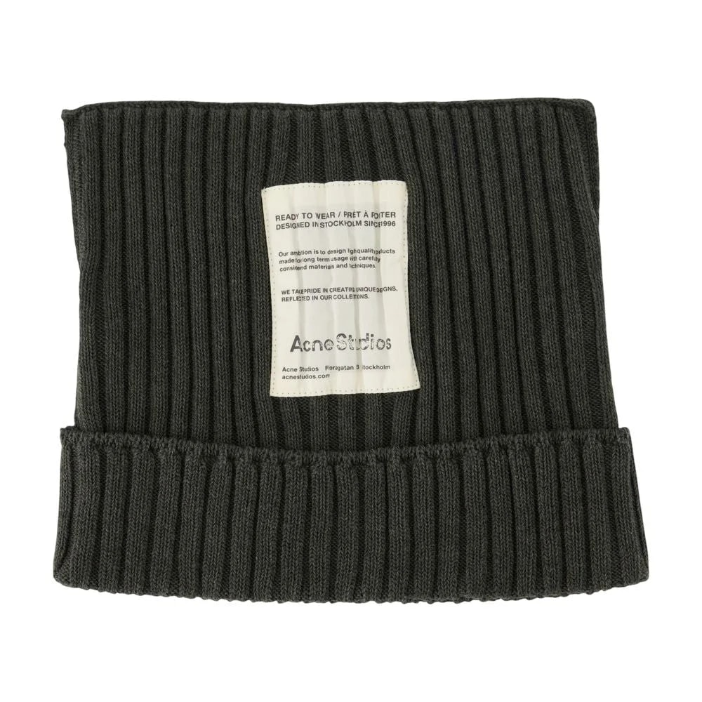 Acne Studios C40396-Dsq Ribbed Beanie — Beanies 2