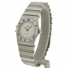 Omega Constellation Stainless Steel 23mm Silver Dial Quartz #NW220 2