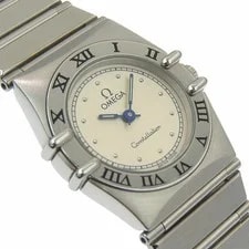 Omega Constellation Stainless Steel 23mm Silver Dial Quartz #NW220 3