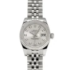 Rolex — Rolex Datejust 179174G Silver/diamond 741615 — Watch — resale