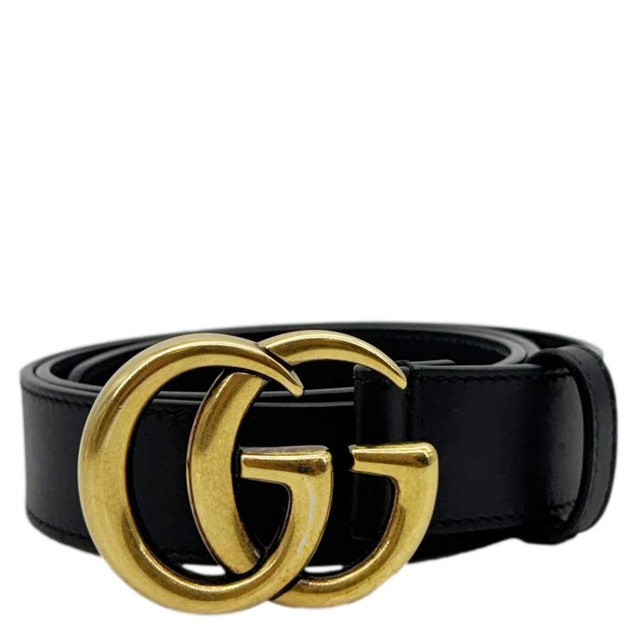 Gucci — Gucci Double G Buckle Marmont Belt 414316 — Accessory — resale