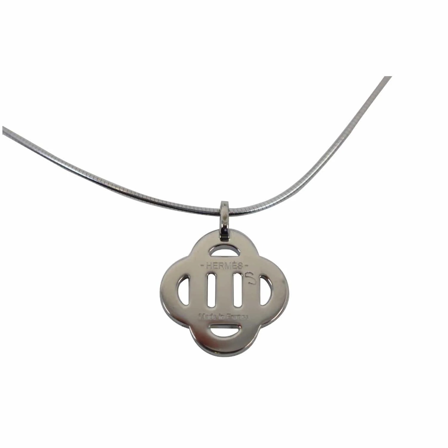 Hermes Isatis Pendant Necklace - Last Call 4
