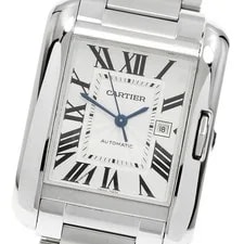 Cartier — Cartier Tank Anglaise LM W5310009 Date Silver Dial Automatic Watch_960415 — Watch — resale