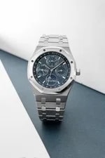 Audemars Piguet Royal Oak / Blue Dial / 2019 / 26574ST.OO.1220ST.02 2