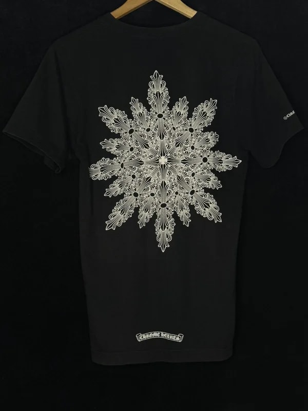Chrome Hearts — Hearts Snowflake Floral Pocket Tee — streetwear — resale