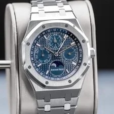 Audemars Piguet Royal Oak Perpetual Calendar 26574ST Blue Dial 41mm Box & Papers 3