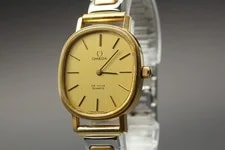 Omega — Omega de Ville Cal.1330 Ref.191.0046 Gold Square Quartz — Watch — resale